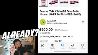 Scalpers are actually out of their minds..