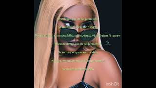 VANESSA DÉSIRÉ m'pap tounen.LYRICS