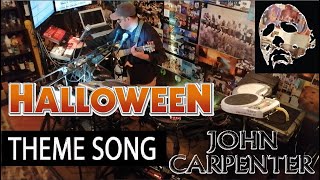John Carpenter - Haloween Theme / Live Looping (Performed by Alex Dubón - Home Studio Recording