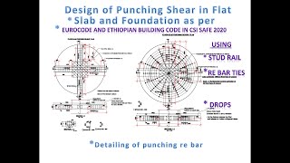 Design of 3B+G+16 Building as per Euro code and Ethiopian code part 27 (Punching Design in CSI SAFE)