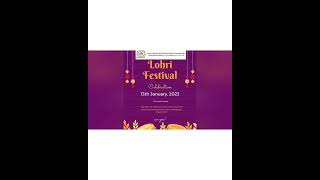 Lohri 2023 Celebration at (NIE) National Institute of Education under (MSDEF)