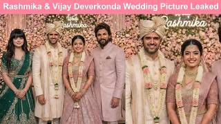 Rashmika Mandana & Vijay Deverakonda Inside Wedding Picture Leaked