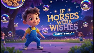 If Horses Were Wishes | Kids Fun Rhymes | Learning Song for Toddlers