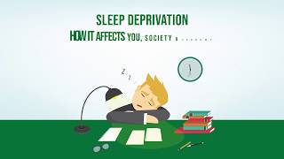 2D Animated Infographic - Sleep Deprivation