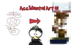[AA01] Accidental Art Episode 1: Drawing something from just 3 lines!