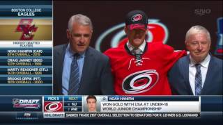 2015 NHL Draft: #5 Overall Pick – Noah Hanifin – Carolina Hurricanes