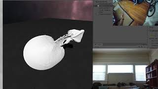 Simulations of planetary collisions in VR