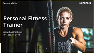 OV Websites | Personal Trainer Samantha