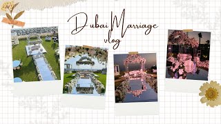 My first marriage event in dubai | palm jumeirah  villa | D sun | vlog no. 1