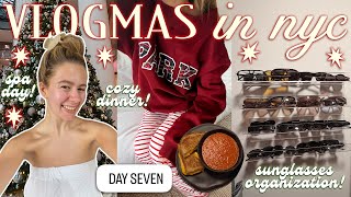 VLOGMAS IN NEW YORK DAY 7 🛷🦌🎄boyfriend gift ideas, apt organization, skincare tips I’ve learned