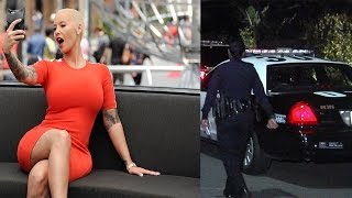Man Hides In Amber Rose Home For Four Hours After Breaking In!!
