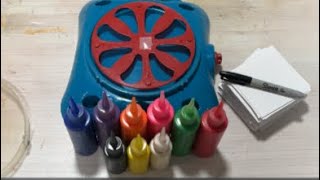 Spin Art For Fans 🍥#live #livestream #spinart