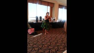 Beautiful hawaiian dance