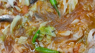 Masarap at Tipid! Sardinas Sotanghon at Repolyo in Minutes
