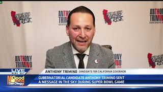 Republican Anthony Trimino will run against Gavin Newsom in the 2022 election