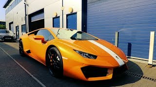 Lamborghini Huracan Exhaust Install | Supercars of London - Brooke Race Exhaust