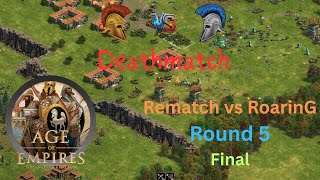 1v1 Age of Empires: Definitive Edition | Rematch vs RoarinG Round 5 Final | AoE DE