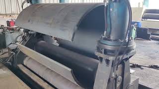 Plate bending machine live 45mm Plate bending 8866495933 Plate bending Services Vadodara.