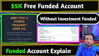 $5K No Deposit Bonus | Free Funded Account Demo Trading Funding4X Part-2 | Think Technical