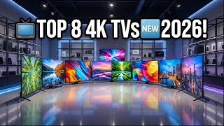 ✅Best 4k TVs - 2026  | 8 Best 4k TVs - 2026