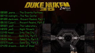 Duke Nukem 3D: Duke It's Zero Hour soundtrack