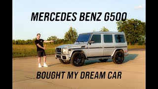 Dream Car Acquired Mercedes G-wagen G500