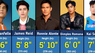 😯 Shocking Heights of 🇵🇭 Filipina Actors | Shortest to Tallest
