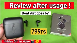 Boat Airdopes 141 tws 799rs review after usage