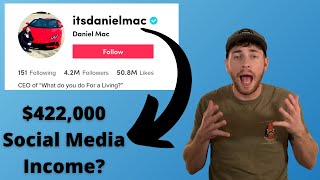 How Much Does itsdanielmac Make? | What Do You Do For A Living TikTok