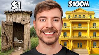 $1 vs $100,000,000 House!