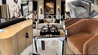 HomeGoods Shop With Me || Home Decor Shopping || New Designer Look! || Furniture And Wall Art