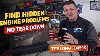 Inspect Like a Pro: Teslong BT450S Borescope. See INSIDE Your Engine Without Tearing It Apart!