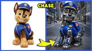 Paw Patrol Characters as Robots 🤖 ~ Guess The Voice Quiz | Skye, Chase, Rocky, Marshall...