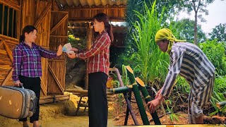 Ex-husband released from prison renovates abandoned house: Tears of two sisters after their reunion.