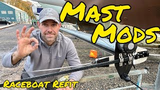 Solo Racing Mods and Upgrades - Low Friction Sail Track, Backstay Flicker + + + (Raceboat Refit Ep4)