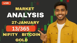 MARKET ANALASIS || 27-JANUARY || #bitcoin #trading #lifeisbutadream #live #livestream #news