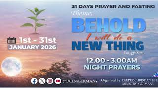 Pull down the Mountains | Die Berge niederreißen | DAY 26 Night Prayers & Fasting | DCLM Germany