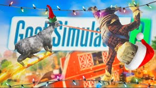 Goat Simulator 3 story and quests are insane!!! (Christmas Update)