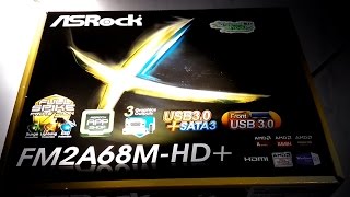 ASRock FM2A68M-HD+ Unboxing and Review - TGadget