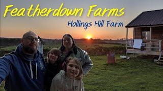 Magical Glamping at Featherdown Farms, Hollings Hill - Farm Tour, Cadbury World & Adventure Golf!