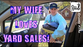 Yard Sales is our Weekly Date: Reselling Couple Sourcing at Yard Sales!