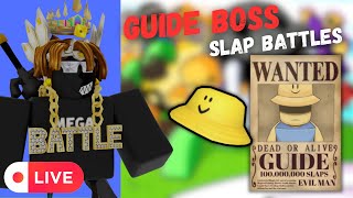 Helping Viewers Beat The Slap Battles Guide Boss... | ROBLOX LIVE 🔴