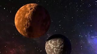 Relaxing 360 space flight travel