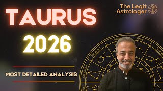 Taurus Zodiac Sign 2026 Predictions Vedic Astrology | Most Detailed Analysis with Two Chapters