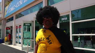 Black Man at San Diego Comic-con