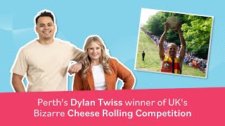 Perth's Dylan Twiss on His Victory in the UK's Bizarre Cheese Rolling Competition