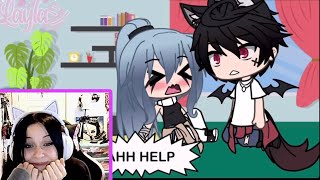 Reacting to Gacha Life Stories: Roommates with the alpha
