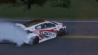 Drifting Creme Brulee Island in the ADC Comp Pack GR Yaris
