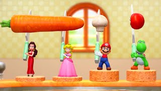 All Rhythm Minigames Max Difficulty - Super Mario Party Jamboree (All Characters)