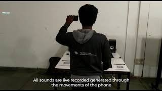 Sounds of actions | Make music by moving your phone
